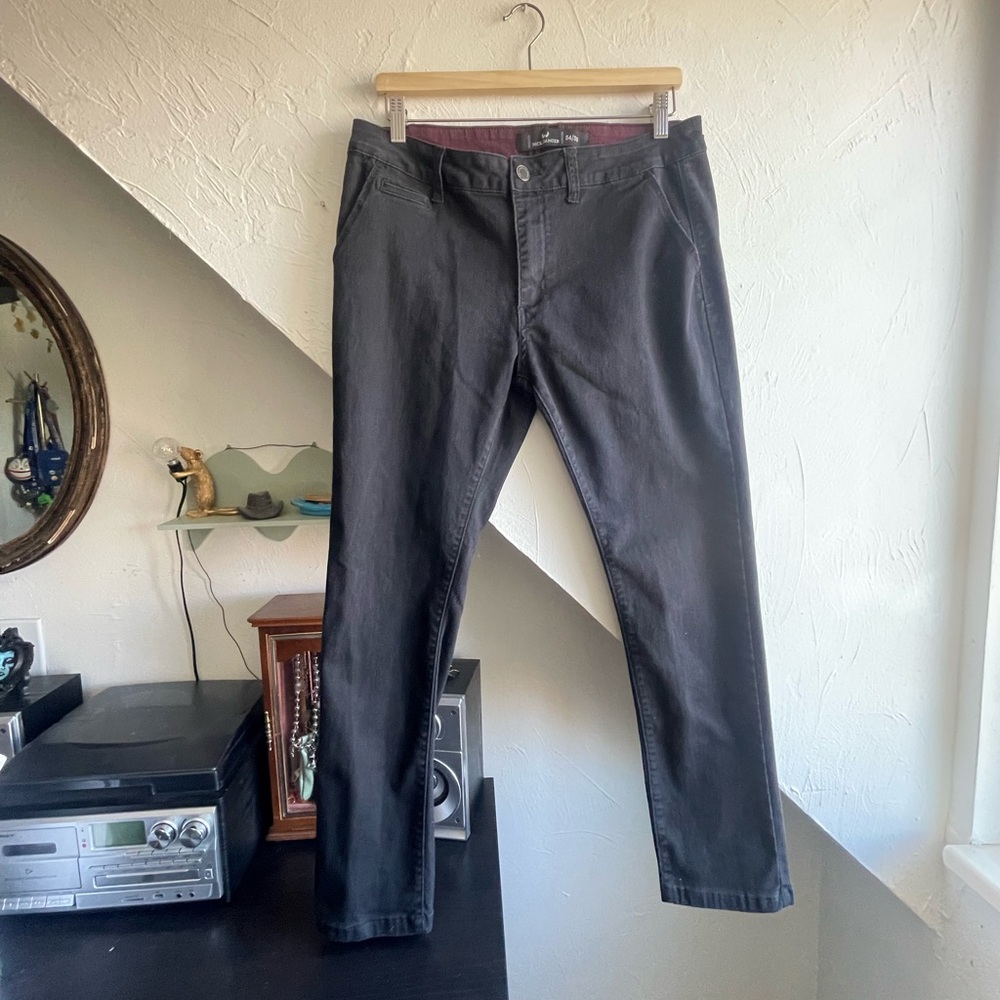 Nick Danger Slim Black Jeans | 34x30